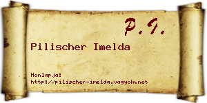 Pilischer Imelda névjegykártya